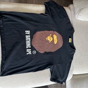 A Bathing Ape Black Graphic Tee
